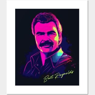 Burt Reynolds - 80s Vintage Style Design Posters and Art